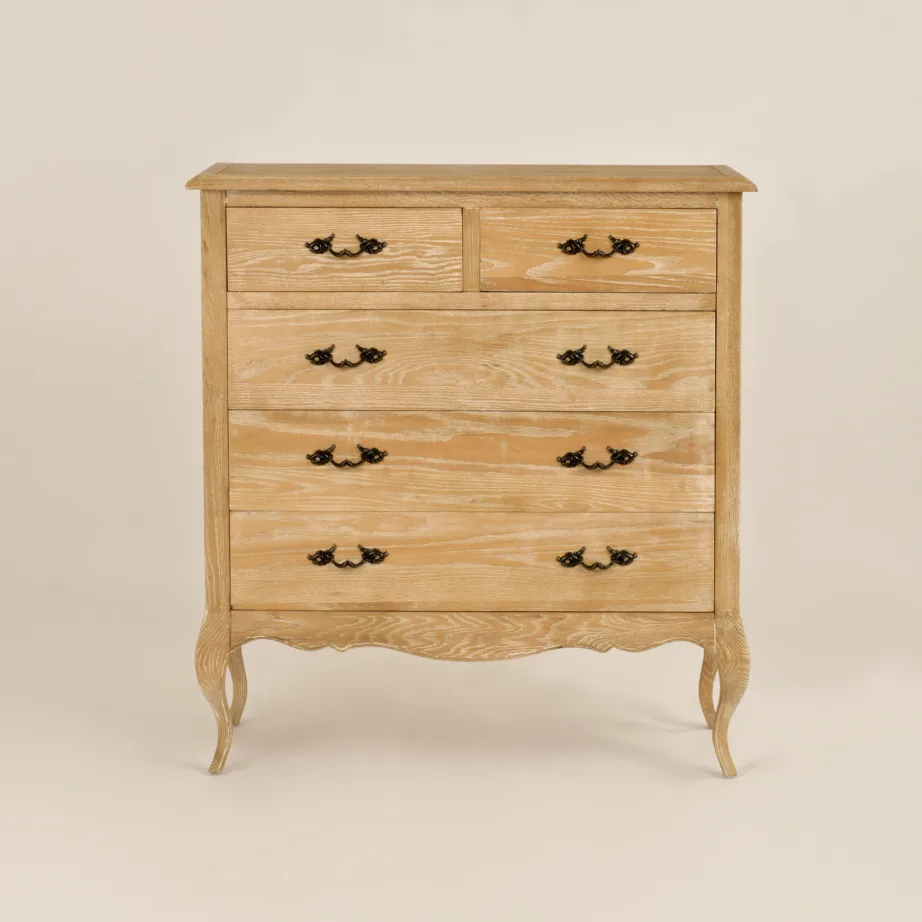 Helepruun kummut Venezia Oak VEO874, tammepuidust – 3