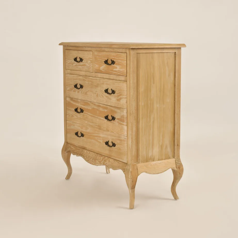 Helepruun kummut Venezia Oak VEO874, tammepuidust – 4