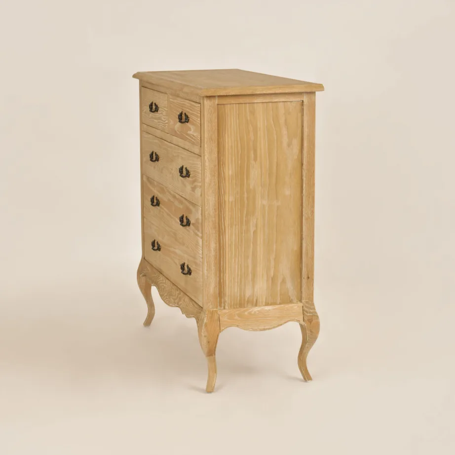 Helepruun kummut Venezia Oak VEO874, tammepuidust – 5