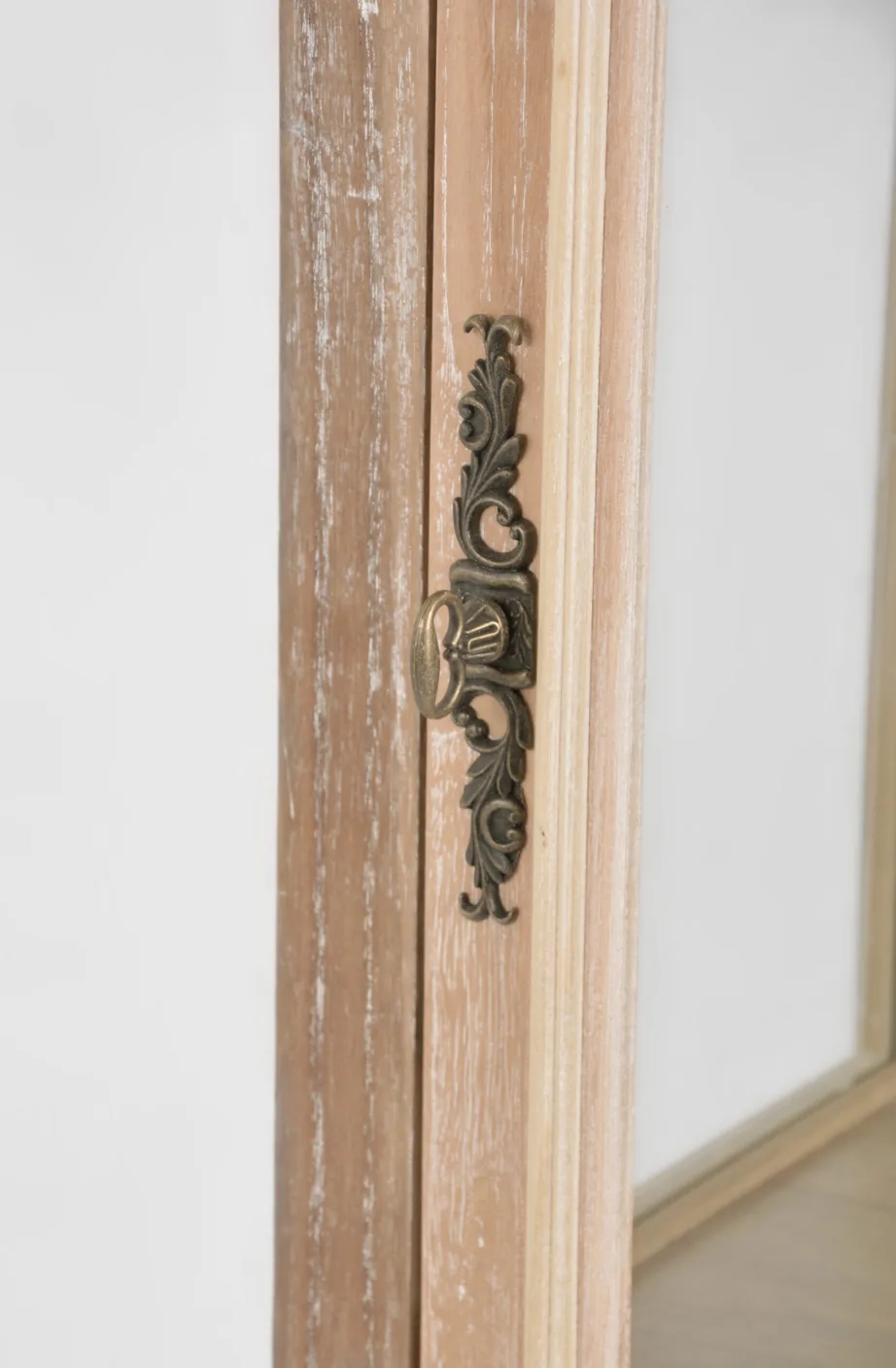 Helepruun vitriinkapp Merano ME05, lehtpuu puidust – 5