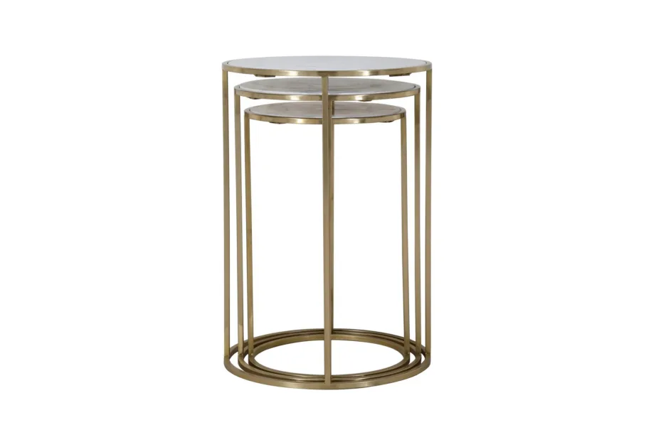 Kuldne laudade komplekt Avola AV2130-39, marmorist - 7