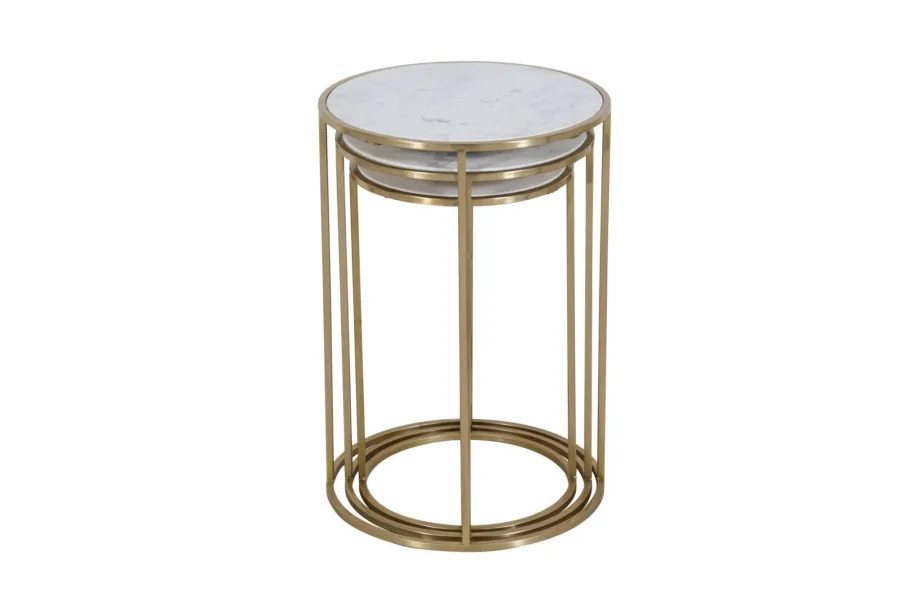 Kuldne laudade komplekt Avola AV2130-39, marmorist - 8