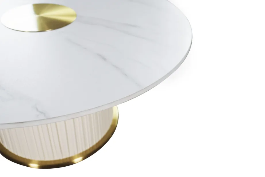 Kuldne kohvilaud Modig M72, kroomitud metallist – 5