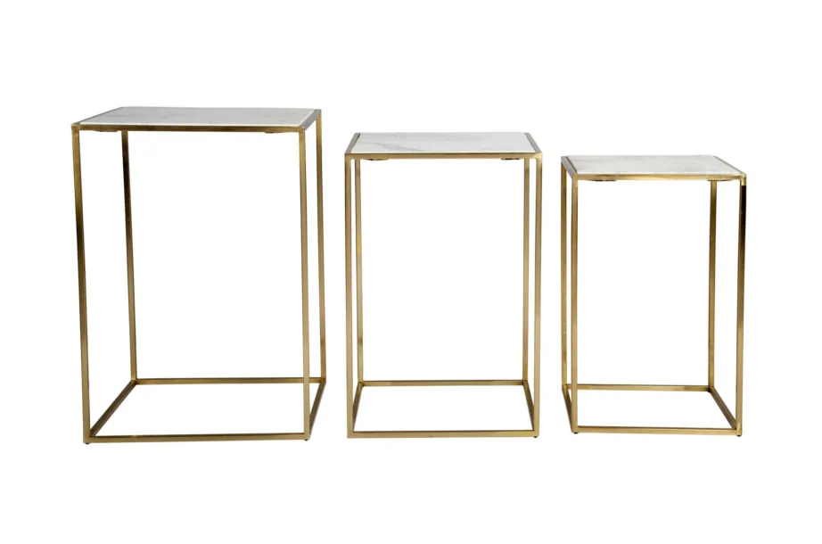 Kuldne laudade komplekt Avola AV2130-38, marmorist – 3