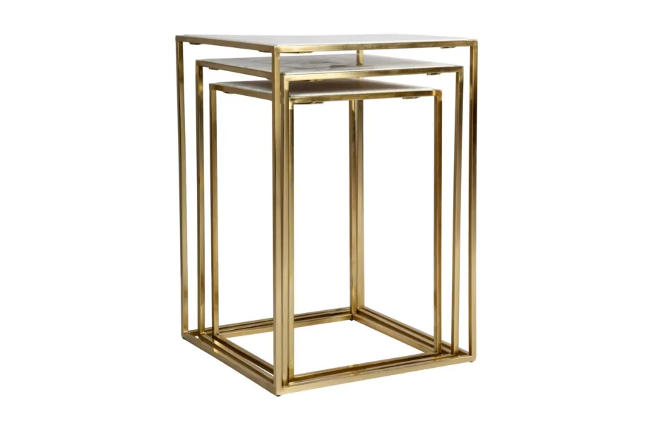 Kuldne laudade komplekt Avola AV2130-38, marmorist – 4