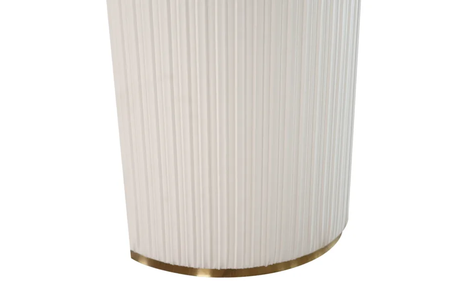 Valge söögilaud Modig M95, metall ja sünteetiline marmor – 6