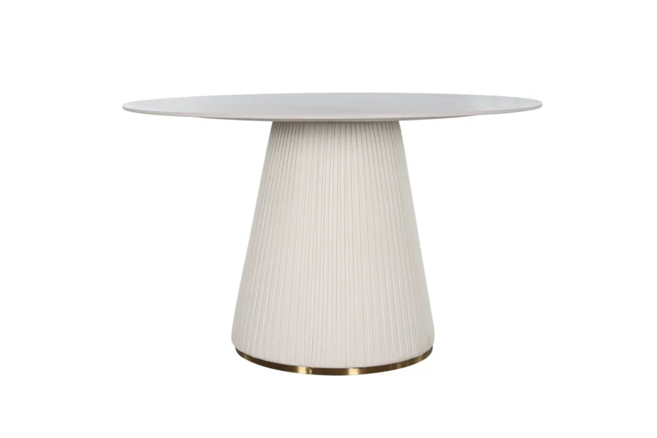 Valge söögilaud Modig M96, roostevabast terasest – 3