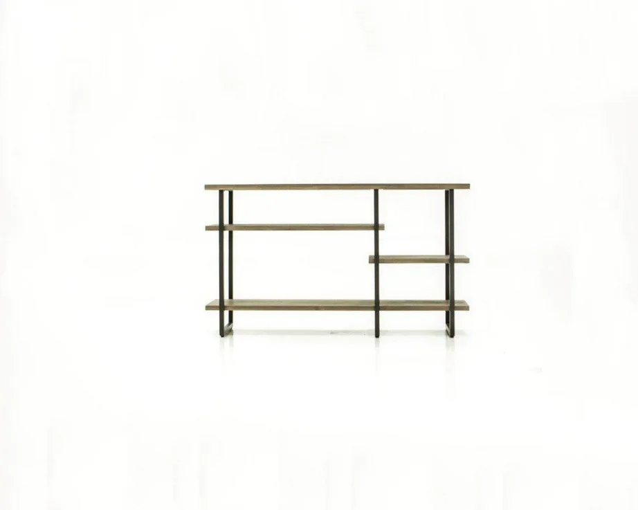 Helepruun konsoollaud Flow FLOL08, akaatsiapuidust – 6