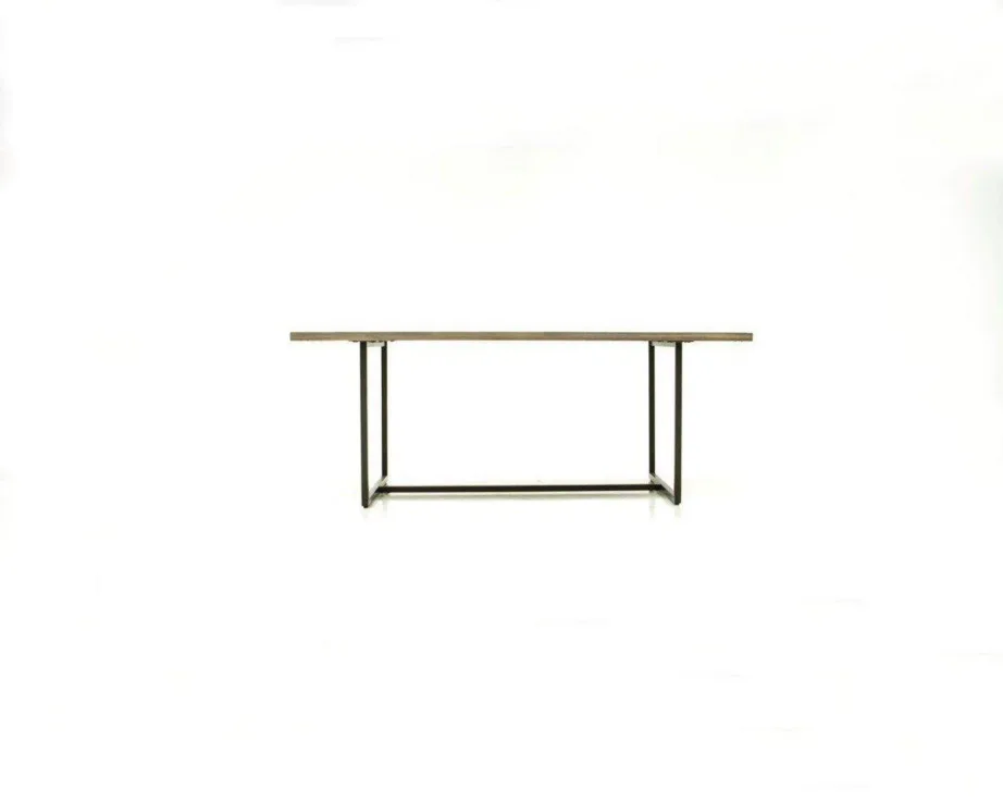 Helepruun söögilaud Flow FLOD05-200, akaatsiapuidust – 6