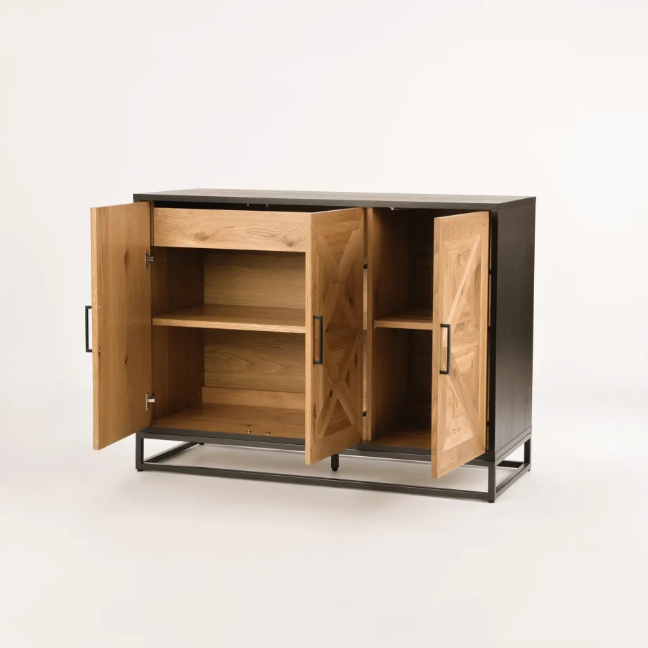 Must kummut Indus IN20-1, tammepuidust – 2