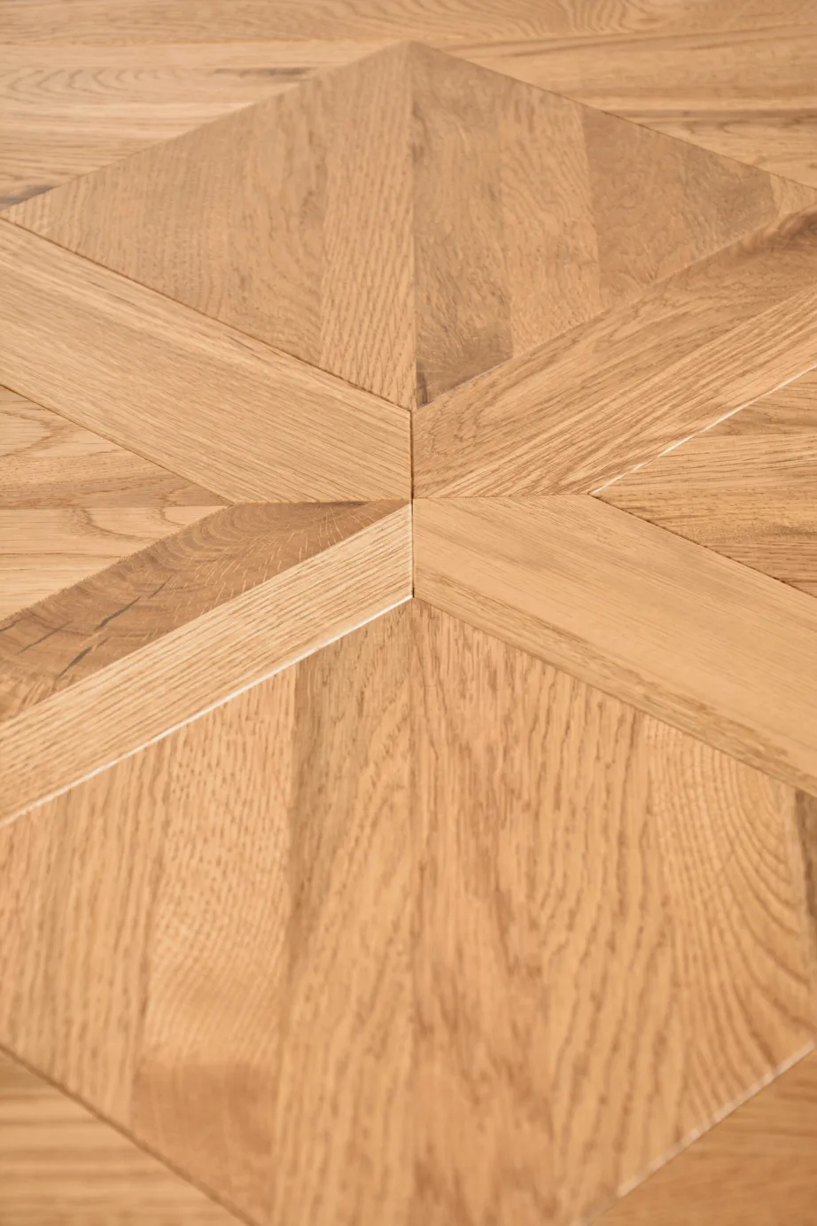 Pruun pikendatav söögilaud Indus IN01-2 190/240 cm, tammepuidust ja metallist – 17