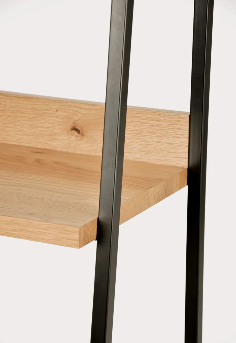 Pruun riiul Indus IN29-5, tammepuidust – 12