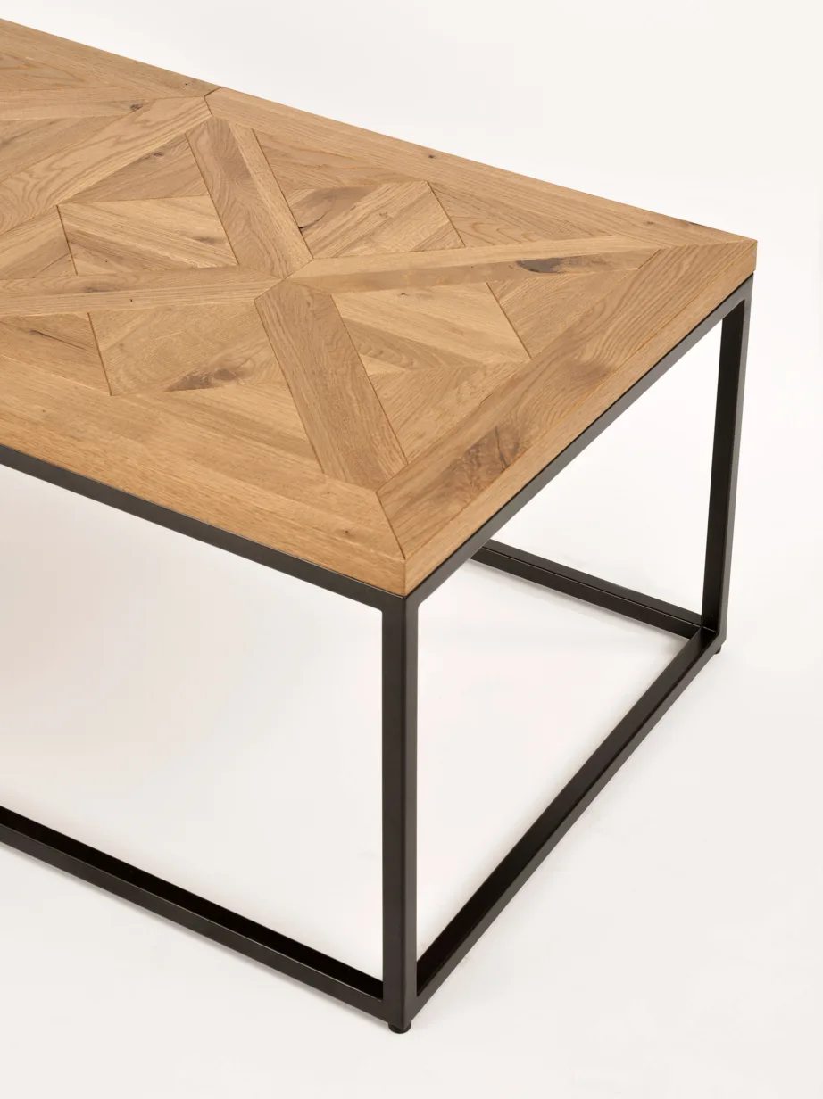 Pruun kohvilaud Indus IN05-0, tammpuidust – 8