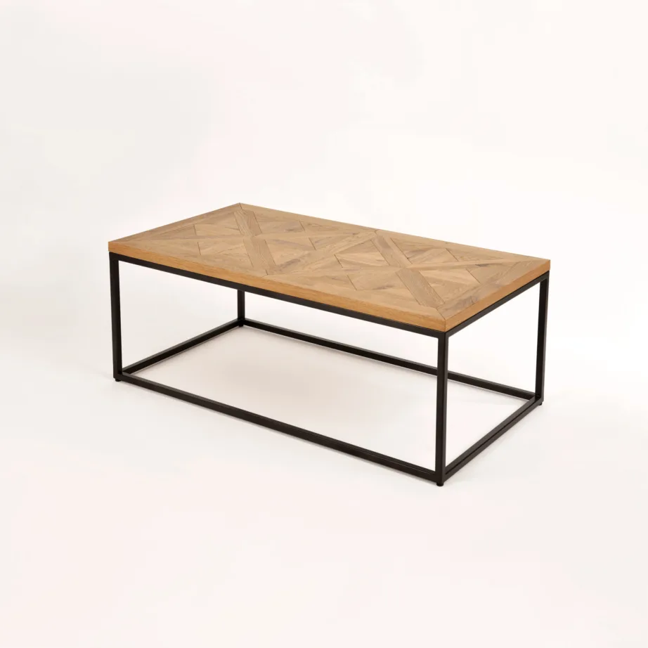 Pruun kohvilaud Indus IN05-0, tammpuidust – 2