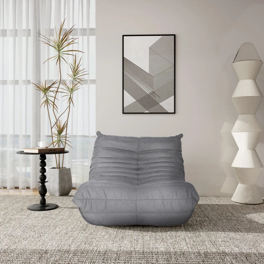 Tumehall lounge tool Nua N23-11, puuvillane sametkangas – 11