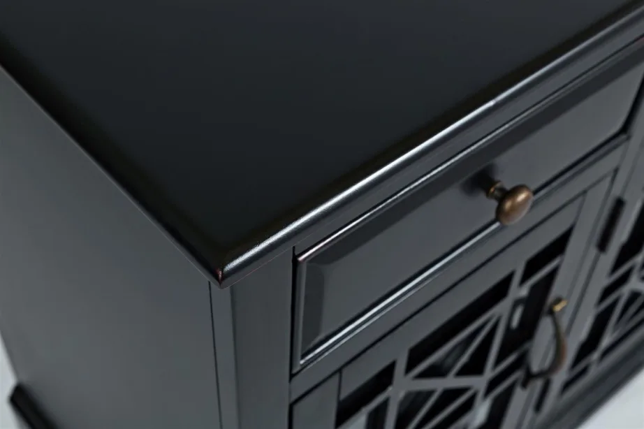 Must kummut Avola AV275-60, akaatsiapuidust – 10