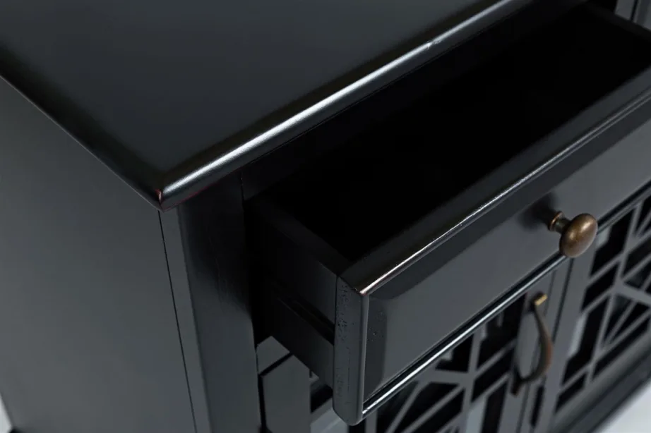 Must kummut Avola AV275-60, akaatsiapuidust – 12