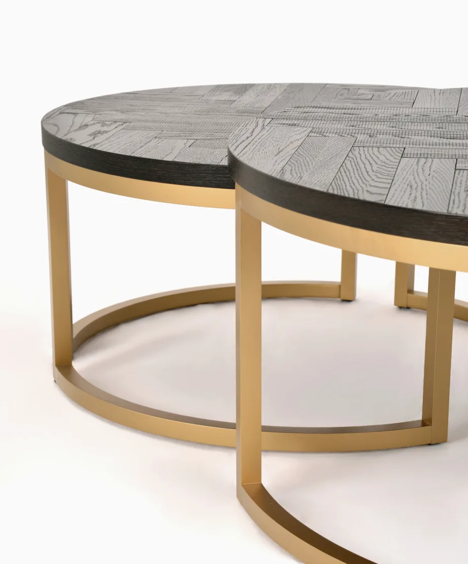 Must kohvilaudade komplekt Seville SEV07-0, tamme- ja pöögipuidust, MDF – 10