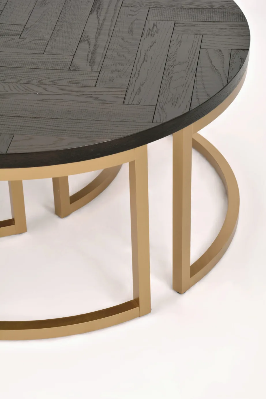 Must kohvilaudade komplekt Seville SEV07-0, tamme- ja pöögipuidust, MDF – 11