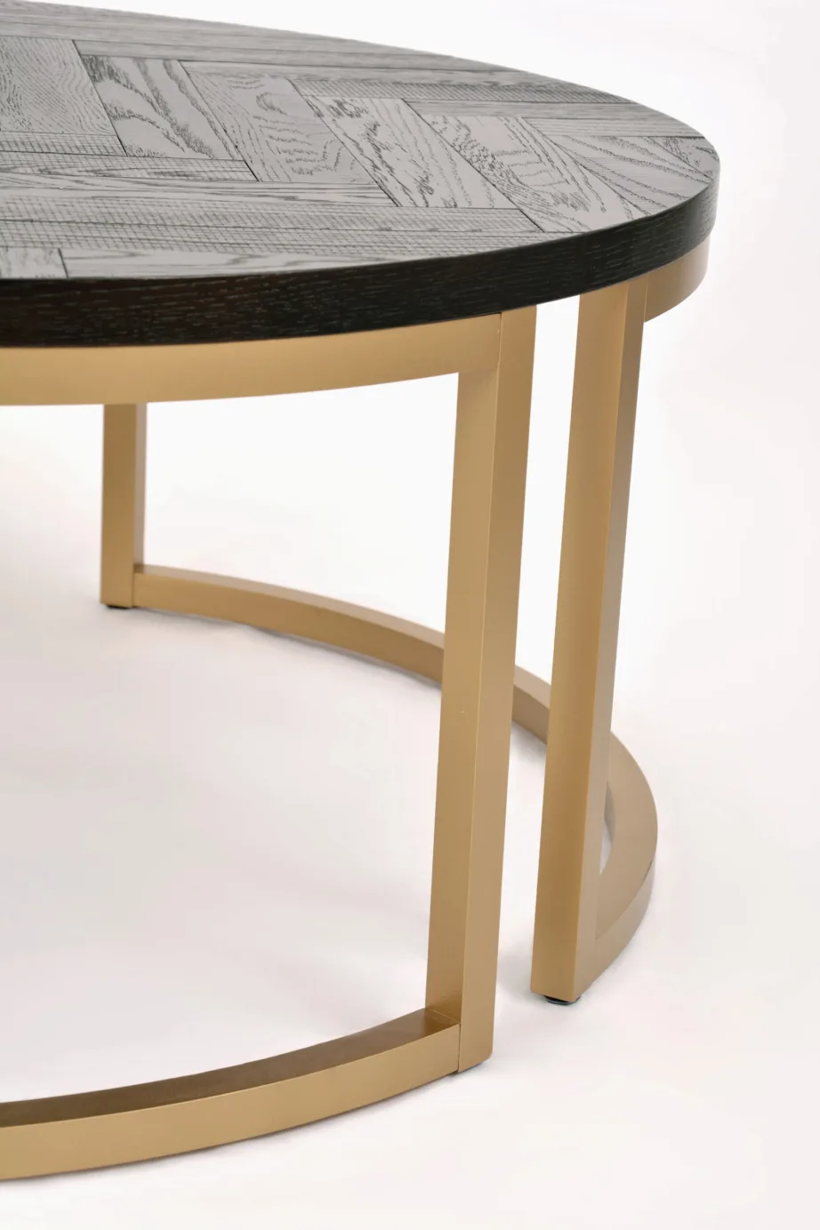 Must kohvilaudade komplekt Seville SEV07-0, tamme- ja pöögipuidust, MDF – 12