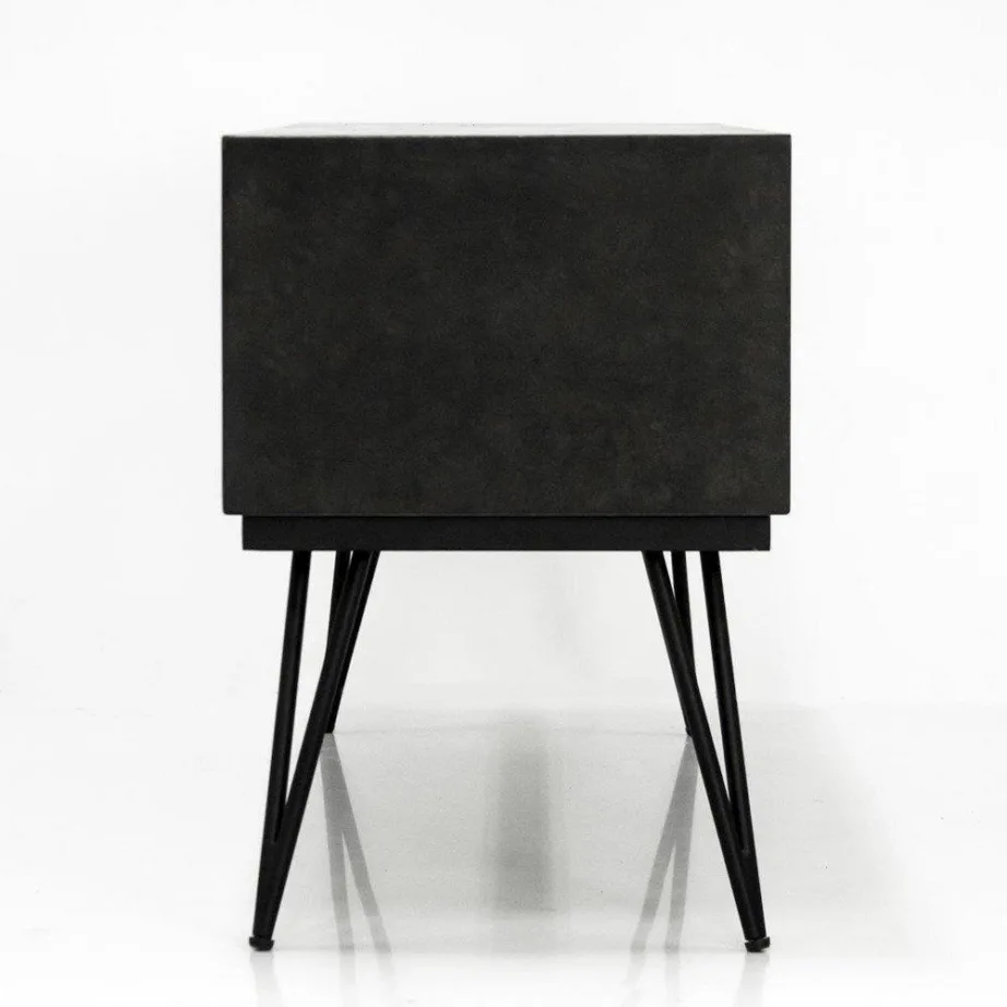 Must TV-alus Adesso ADESL01, akaatsiapuidust – 6