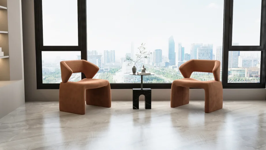 Must kohvilaud Modig M99, metallist, marmor – 8