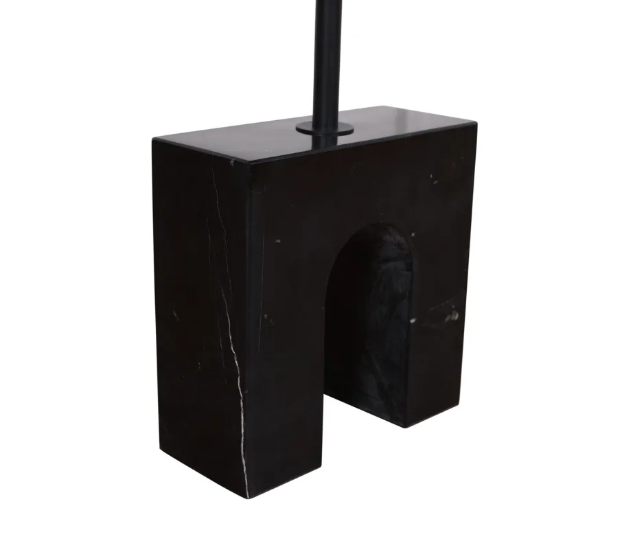 Must kohvilaud Modig M99, metallist, marmor – 5