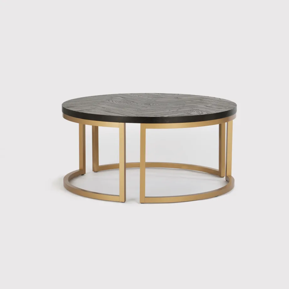 Must kohvilaud Seville SEV05-0, tamme- ja pöögipuidust, MDF – 4