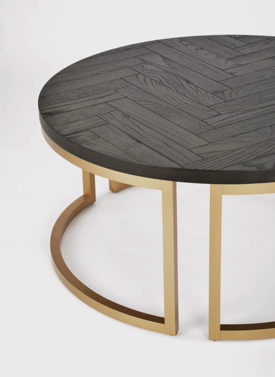 Must kohvilaud Seville SEV05-0, tamme- ja pöögipuidust, MDF – 5