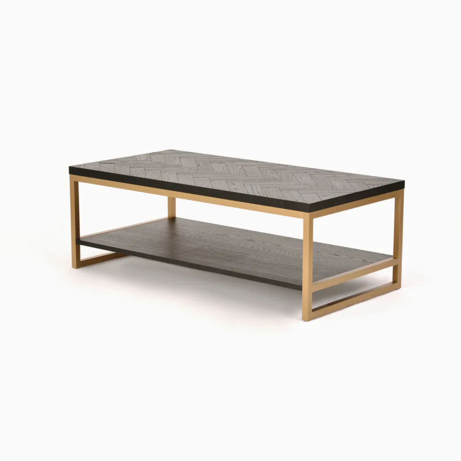 Must kohvilaud Seville SEV05-1, tamme- ja pöögipuidust, MDF – 2