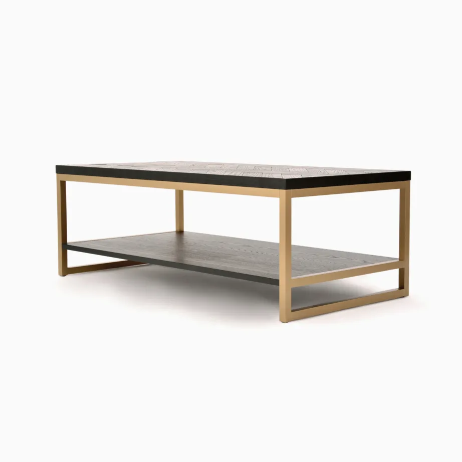 Must kohvilaud Seville SEV05-1, tamme- ja pöögipuidust, MDF – 4