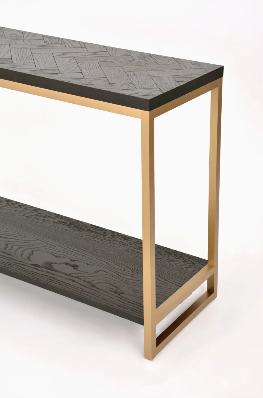 Must konsoollaud Seville SEV06-1, tamme- ja pöögipuidust, MDF – 5