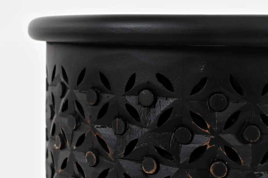 Must kõrvallaud Avola AV1730-17AB, mangopuu – 6