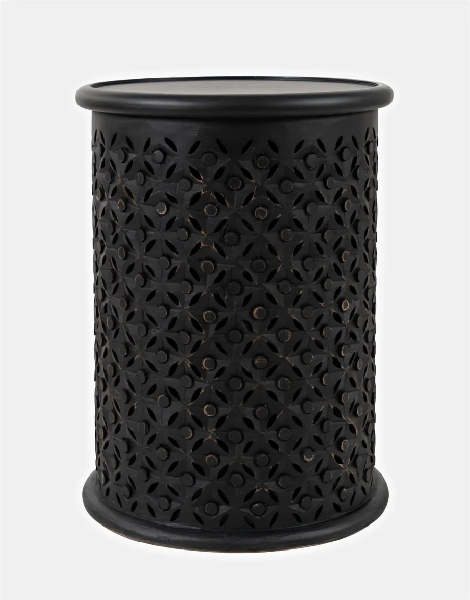 Must kõrvallaud Avola AV1730-17AB, mangopuu – 2