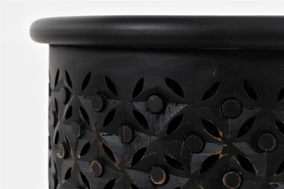 Must kõrvallaud Avola AV1730-17AB, mangopuu – 3