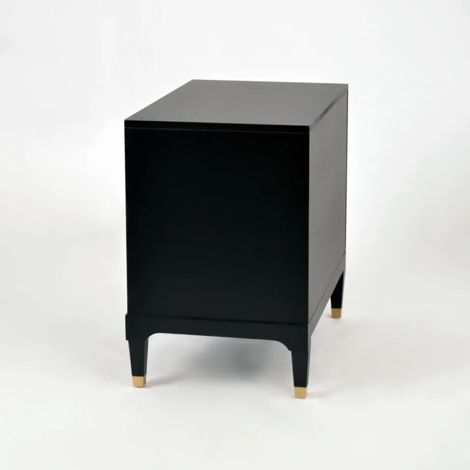 Must öökapp Hamilton HT015, pekaanipuidust – 7