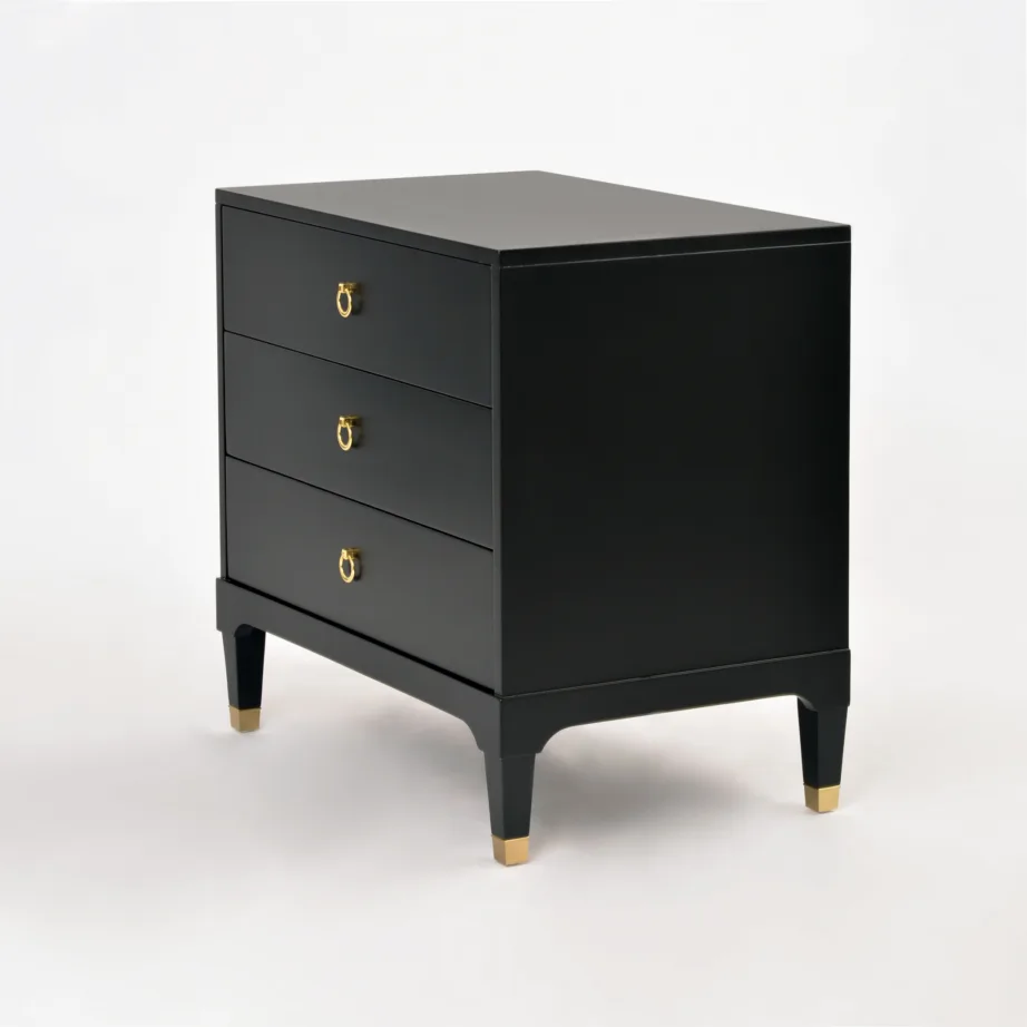 Must öökapp Hamilton HT015, pekaanipuidust – 4