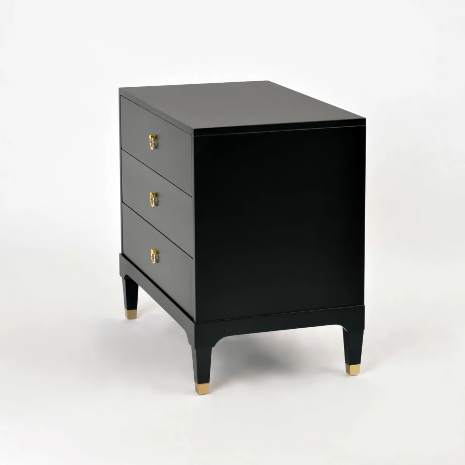 Must öökapp Hamilton HT015, pekaanipuidust – 5