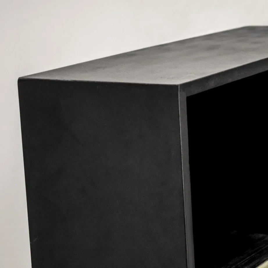 Must raamaturiiul Adesso ADESL02, akaatsiapuidust – 8