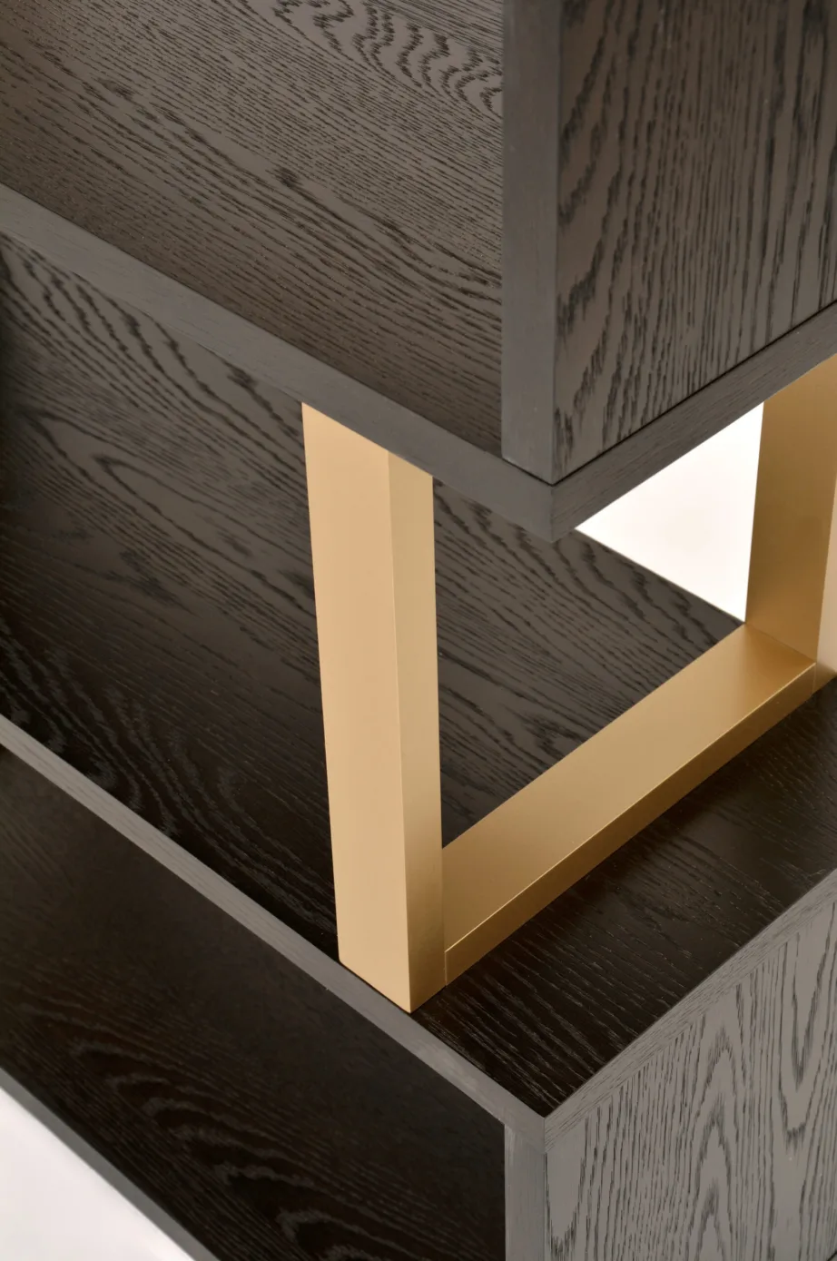 Must raamaturiiul Seville SEV27-4, tamme- ja pöögipuidust, MDF – 10