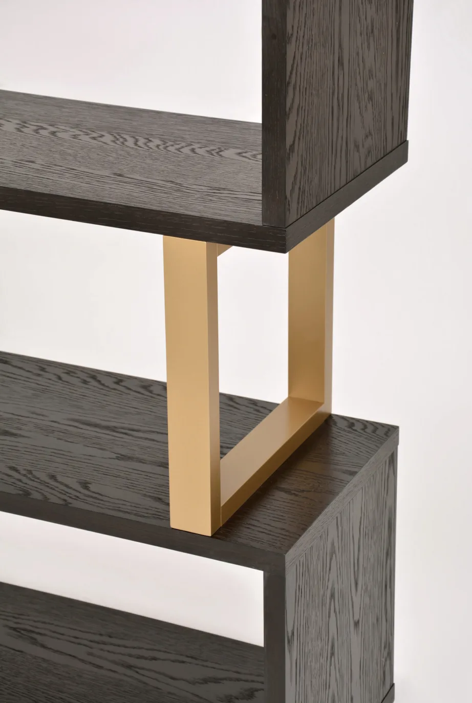 Must raamaturiiul Seville SEV27-4, tamme- ja pöögipuidust, MDF – 11