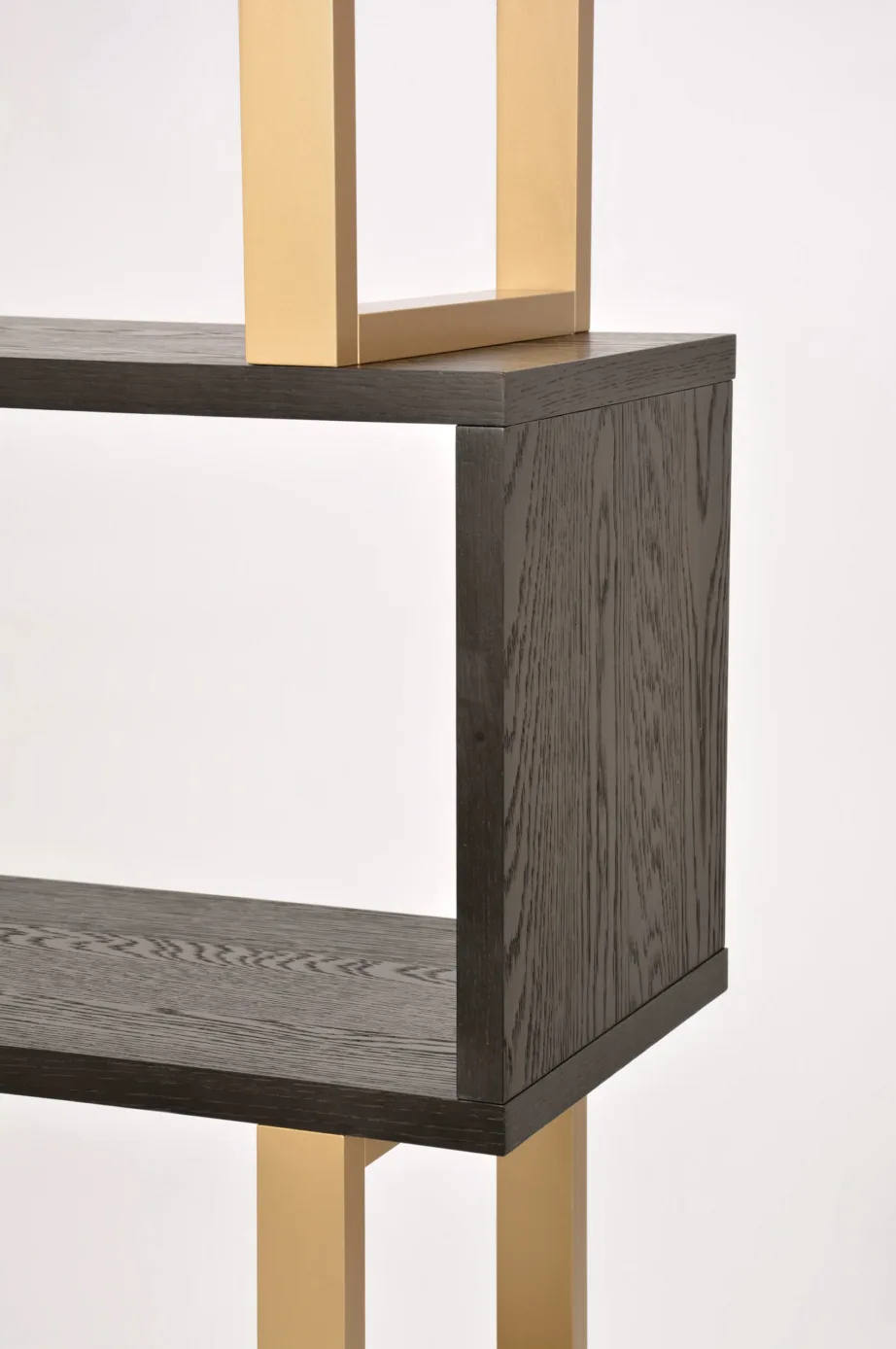 Must raamaturiiul Seville SEV27-4, tamme- ja pöögipuidust, MDF – 12