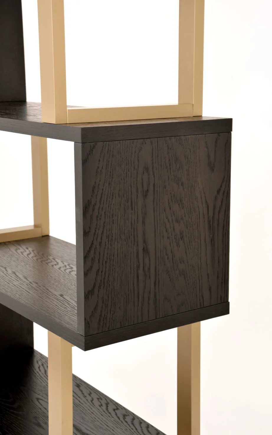 Must raamaturiiul Seville SEV27-4, tamme- ja pöögipuidust, MDF – 13