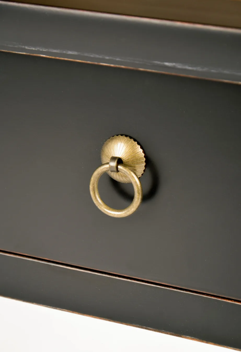 Must riidekapp Hamilton HT08, jalaka puidust – 11