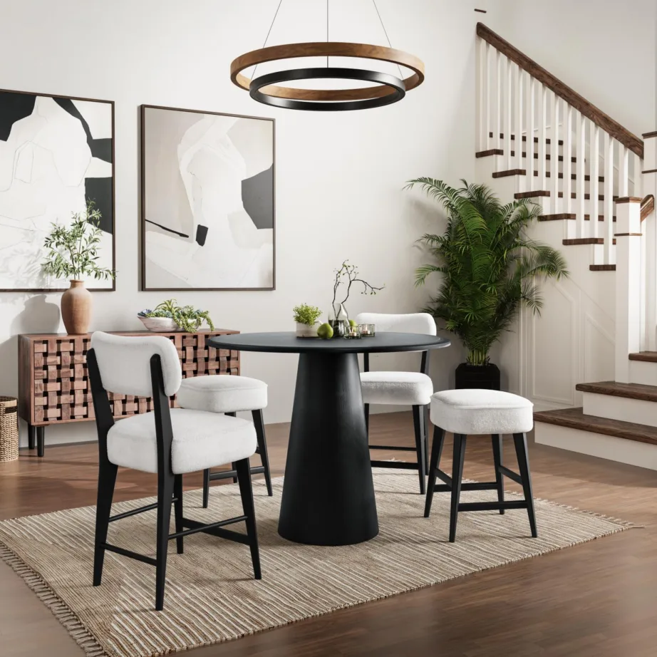 Must Avola AV2271-45B Konsoollaud, akaatsiapuidust – 8