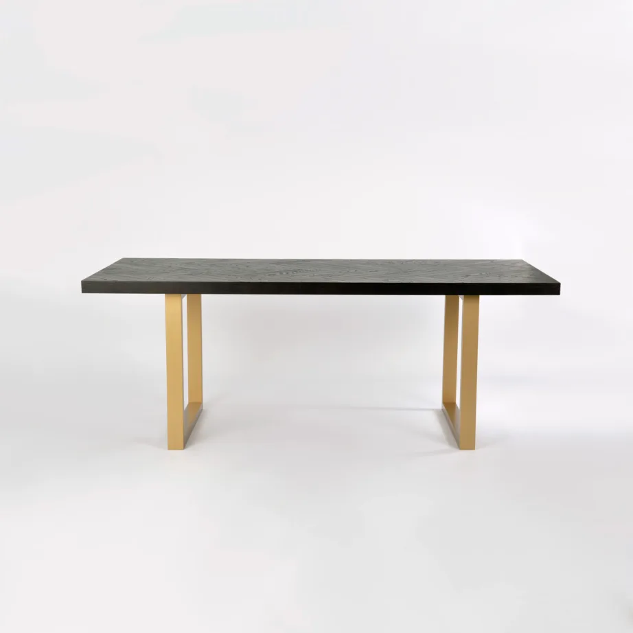 Must söögilaud Seville SEV01-0, tamme- ja pöögipuidust, MDF – 5