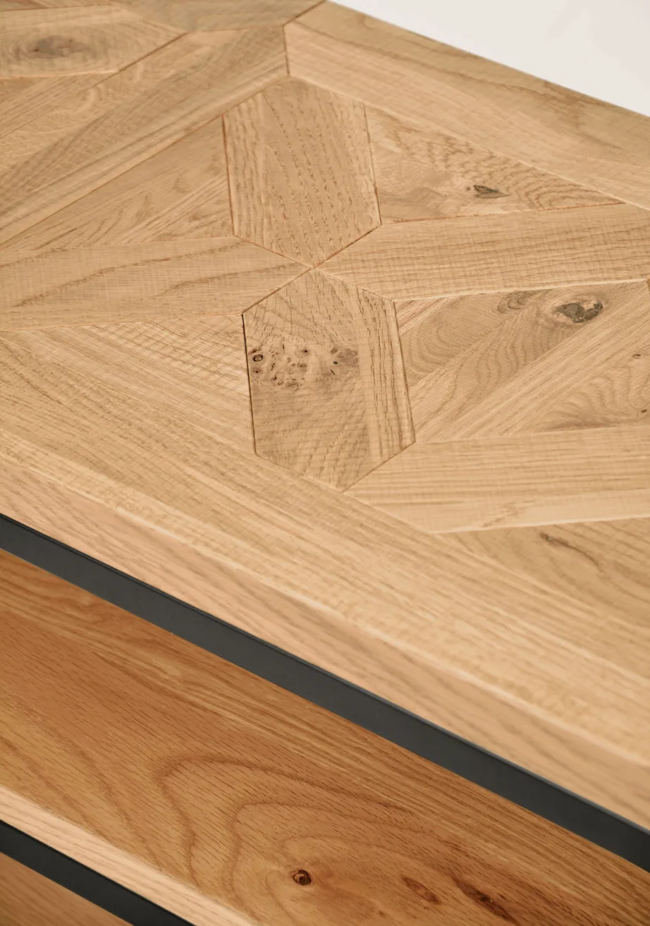 Pruun TV-alus Indus IN25-0, tamm, metall – 12