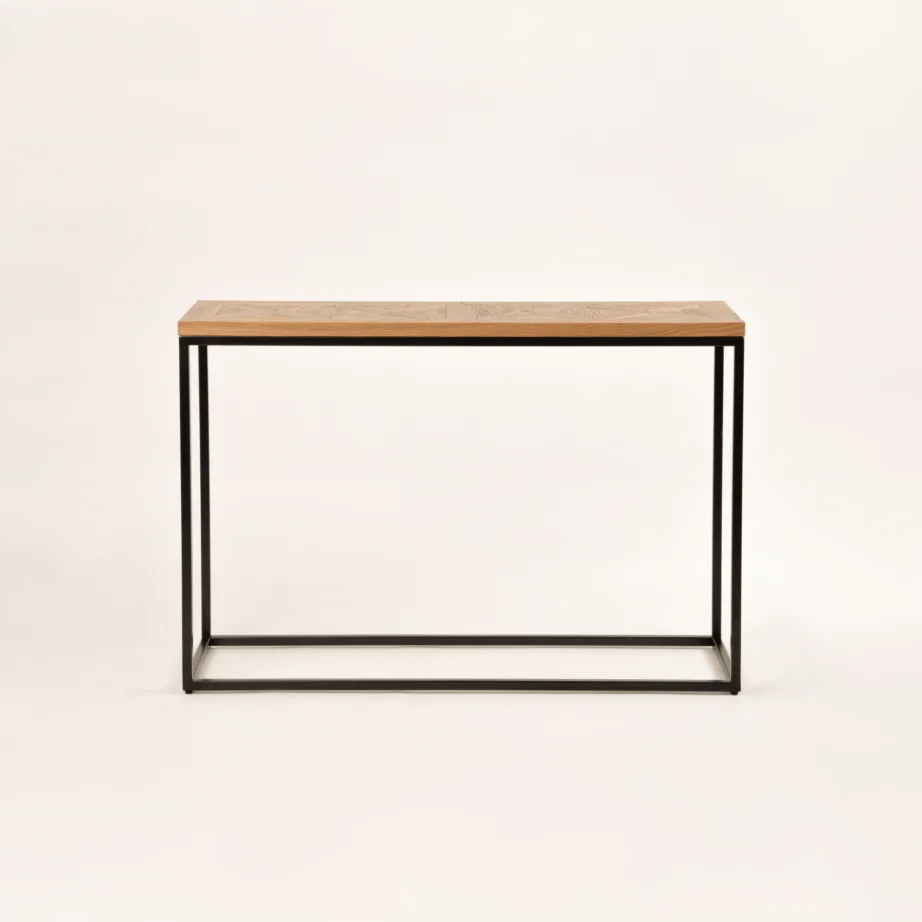 Pruun konsoollaud Indus IN06-0, tamm, metall – 7