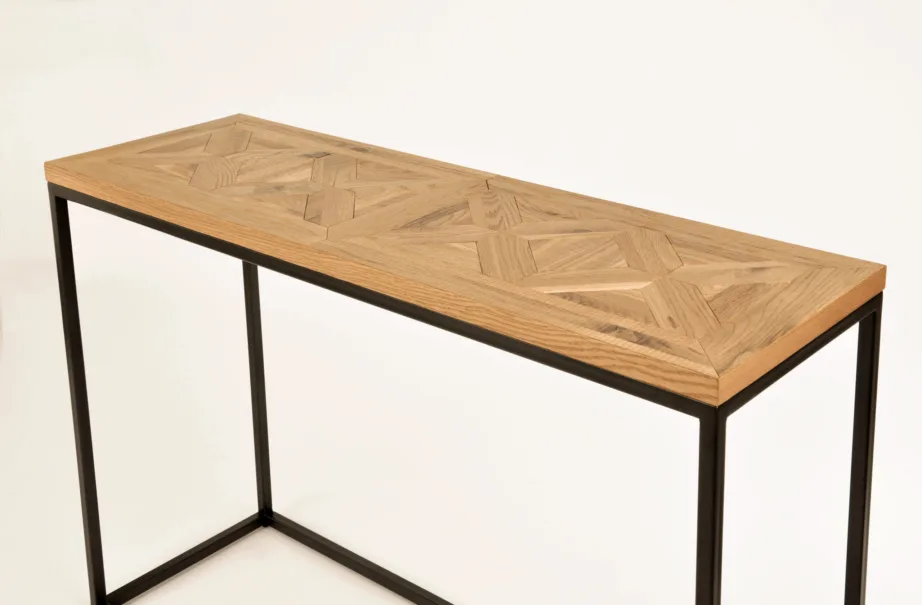 Pruun konsoollaud Indus IN06-0, tamm, metall – 8