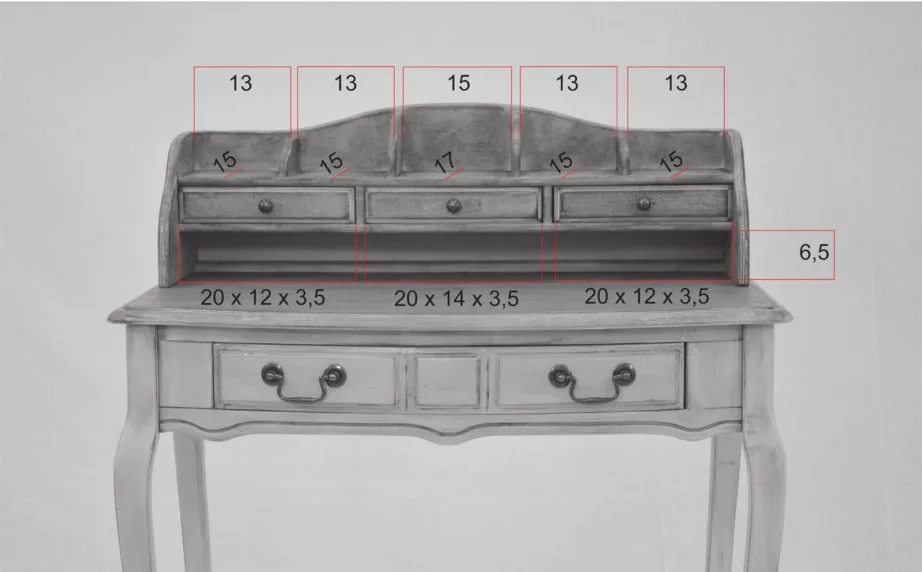 Oliivitooni konsoollaud Limena LIO841, kummipuust – 4